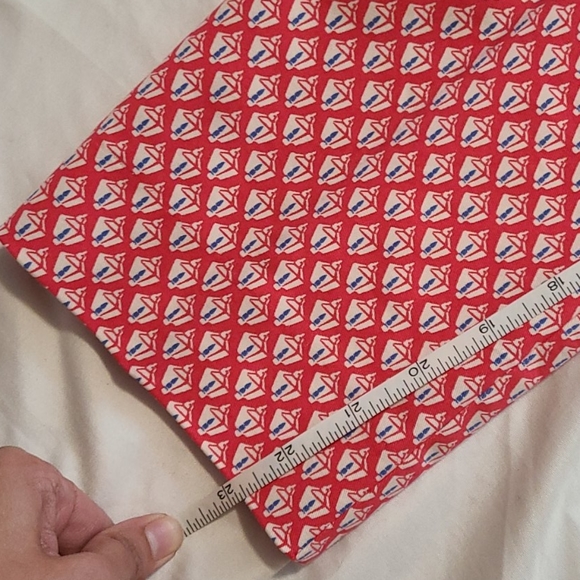 GAP Preppy Slim Cropped Ankle Cotton Lantern Print Pants - Picture 7 of 9